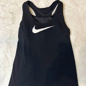 Nike | Black Tank with Built-In Sports Bra